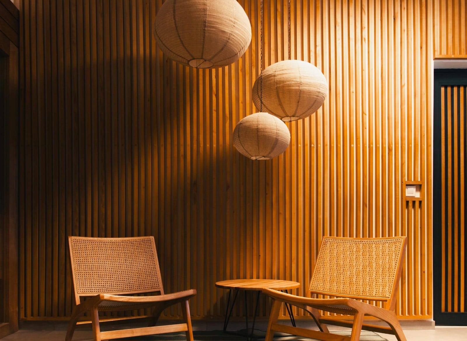 Rustikalni drveni interijer