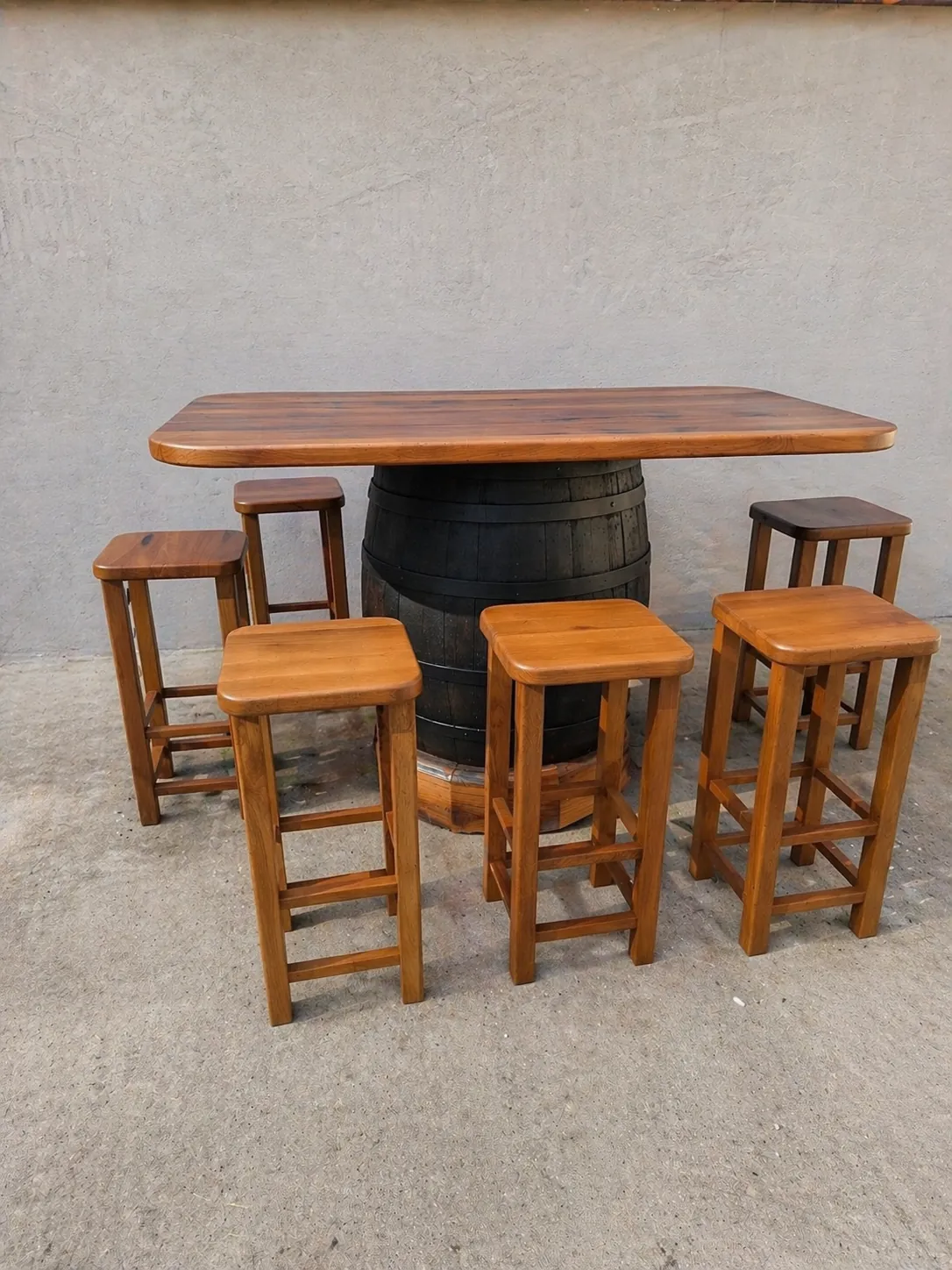 Klupa od punog drveta za vanjski prostor