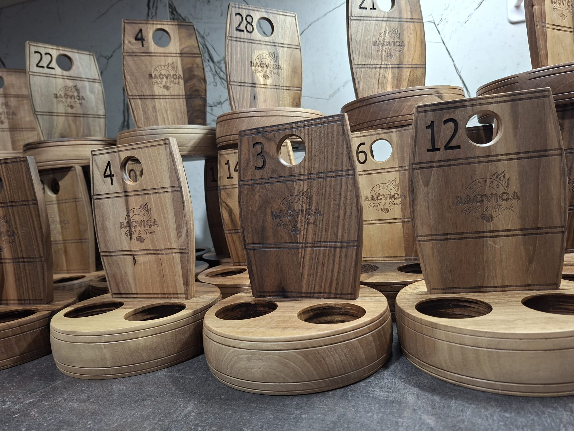 Drvene posude za začine