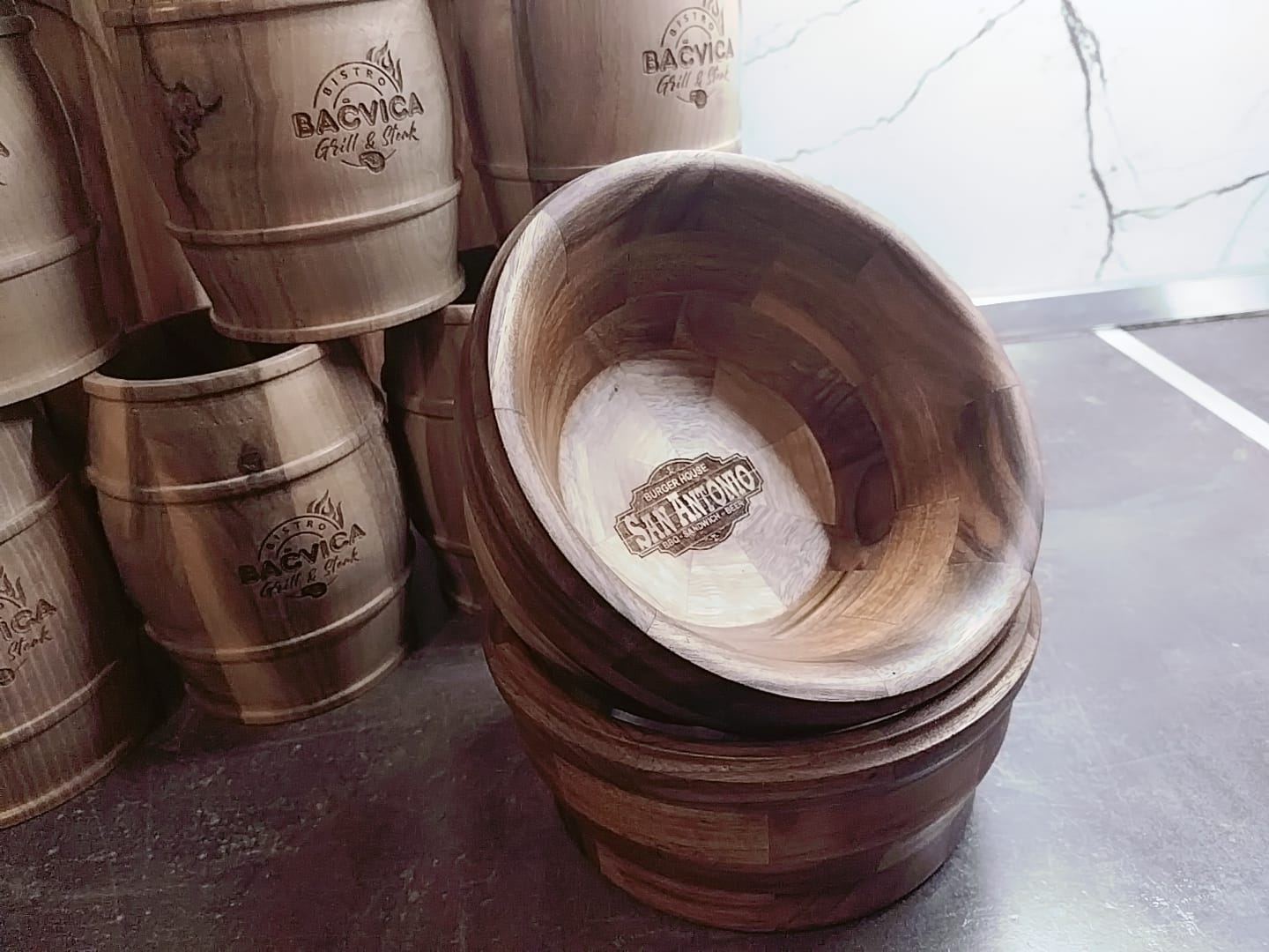 Drvene oznake za stolove